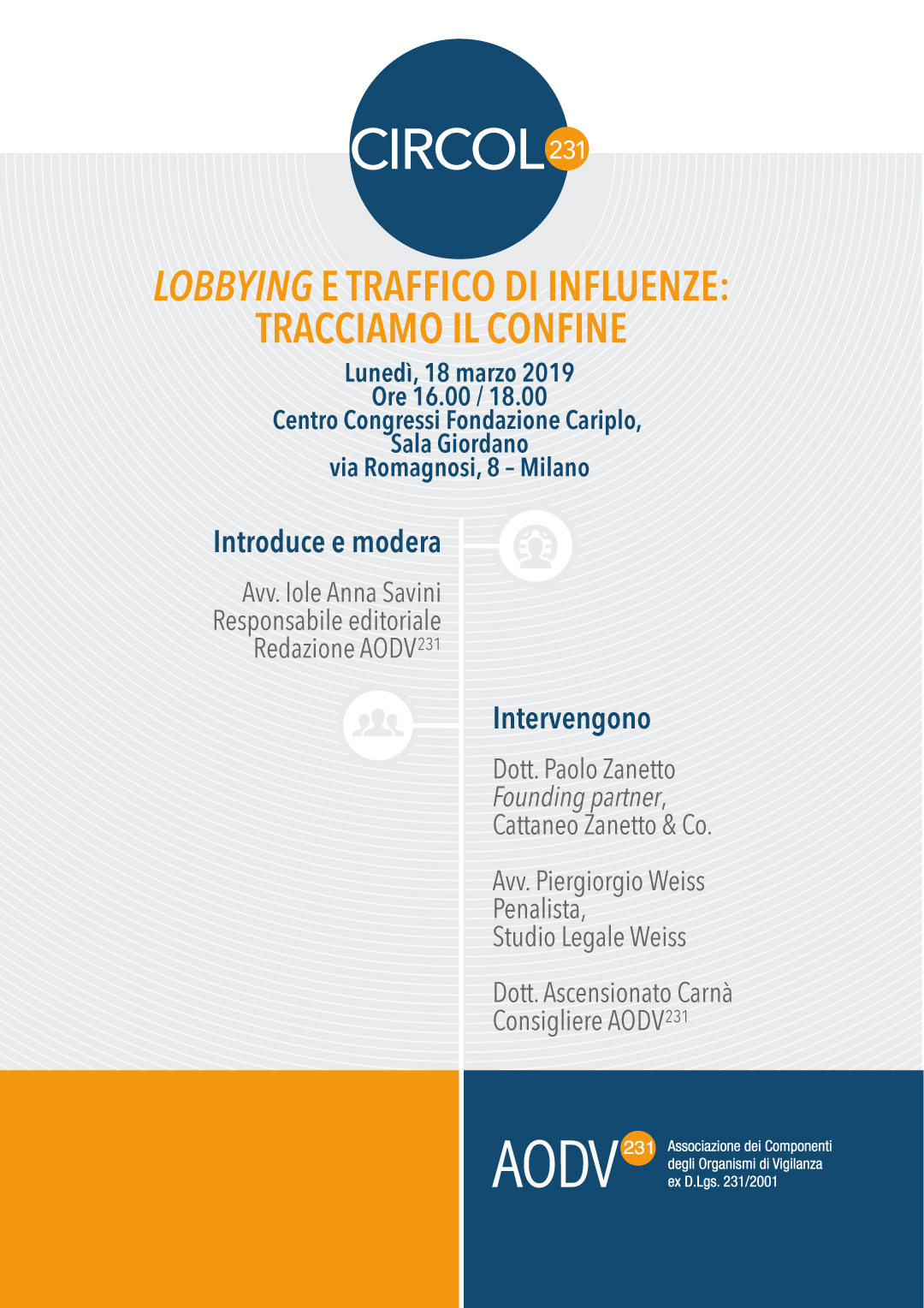 Lobbying e traffico di influenze: tracciamo il confine